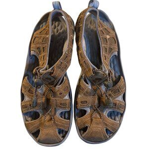 Privo By Clark's Casual Hiking Outdoor Suede Leather Upper Shoe Women's Size 7.5